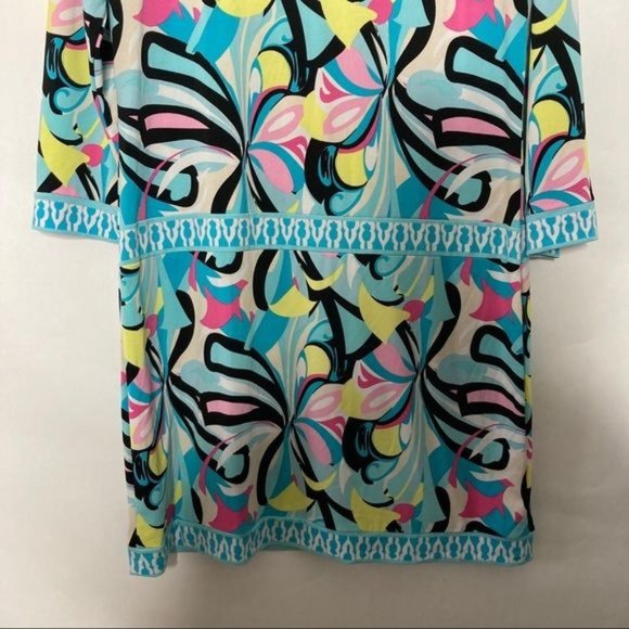 Macbeth Collection by Margaret Josephs Womens Multicolor Retro 60s Inspired Dres - Picture 5 of 8